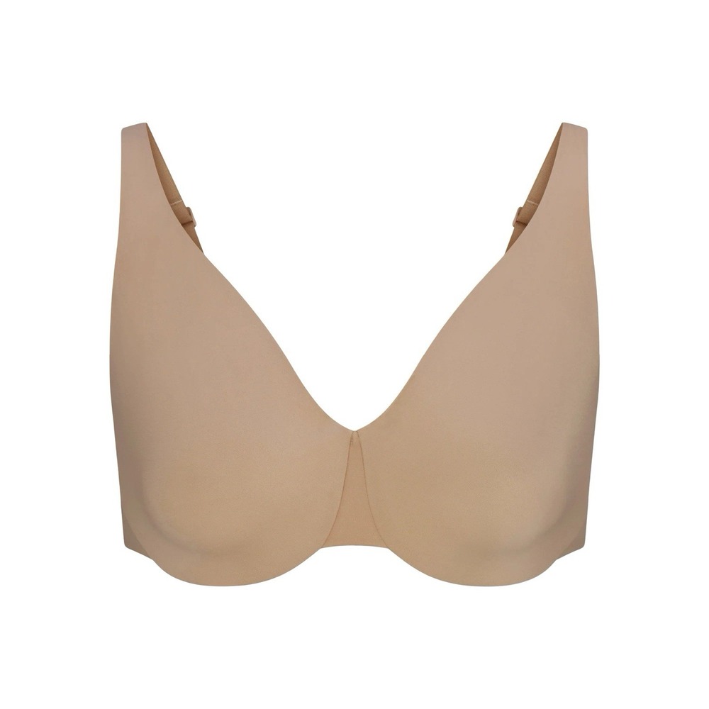 Skims Smoothing Intimates Unlined Minimizer Bra - Clay - NWT - 40C
